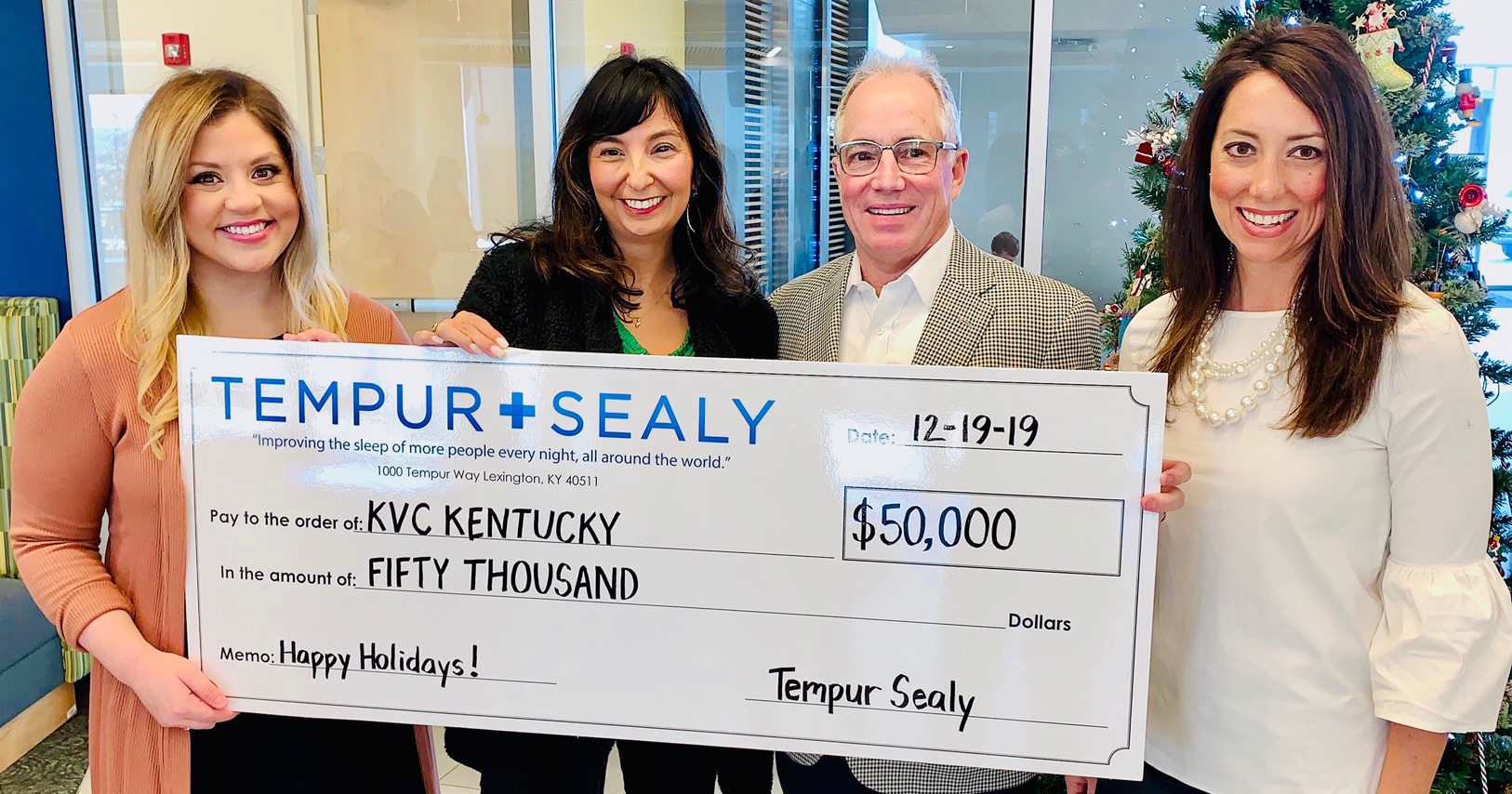 Tempur Sealy helps children and families in crisis through nonprofit KVC Kentucky