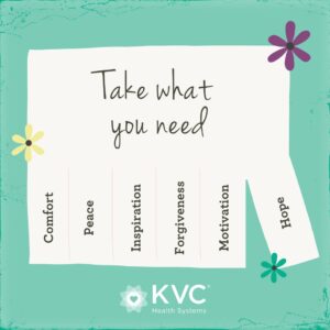 Take what you need.