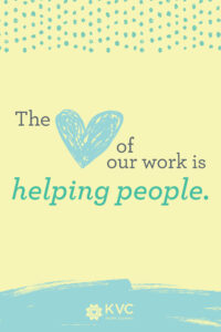 The heart of our work is helping people.