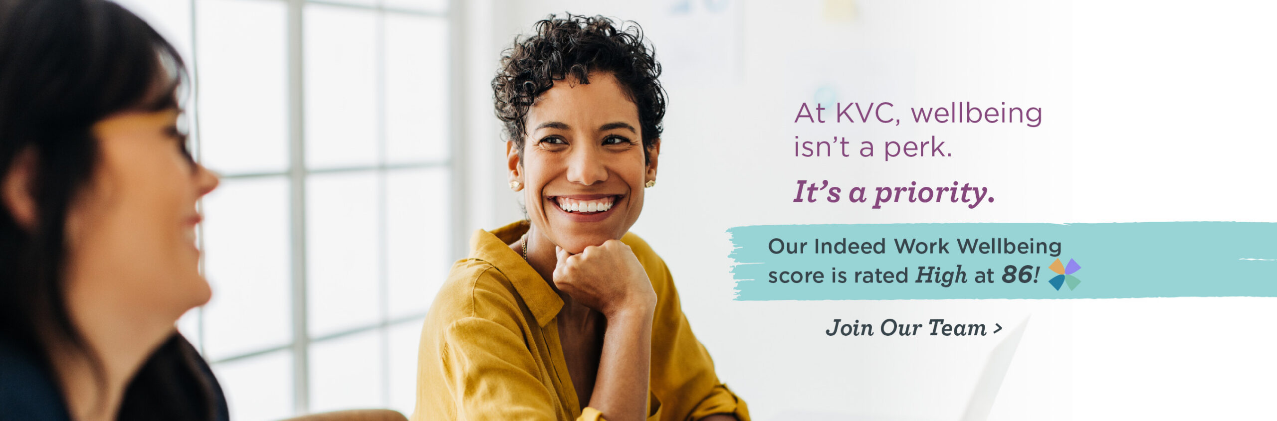 Indeed Work Wellbeing Score 86
